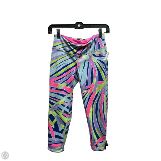 Pants Designer By Lilly Pulitzer In Blue & Pink, Size: S