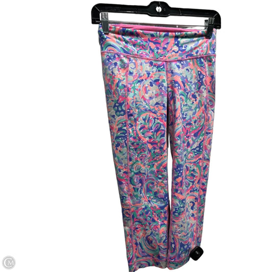 Pants Designer By Lilly Pulitzer In Blue & Pink, Size: Xs