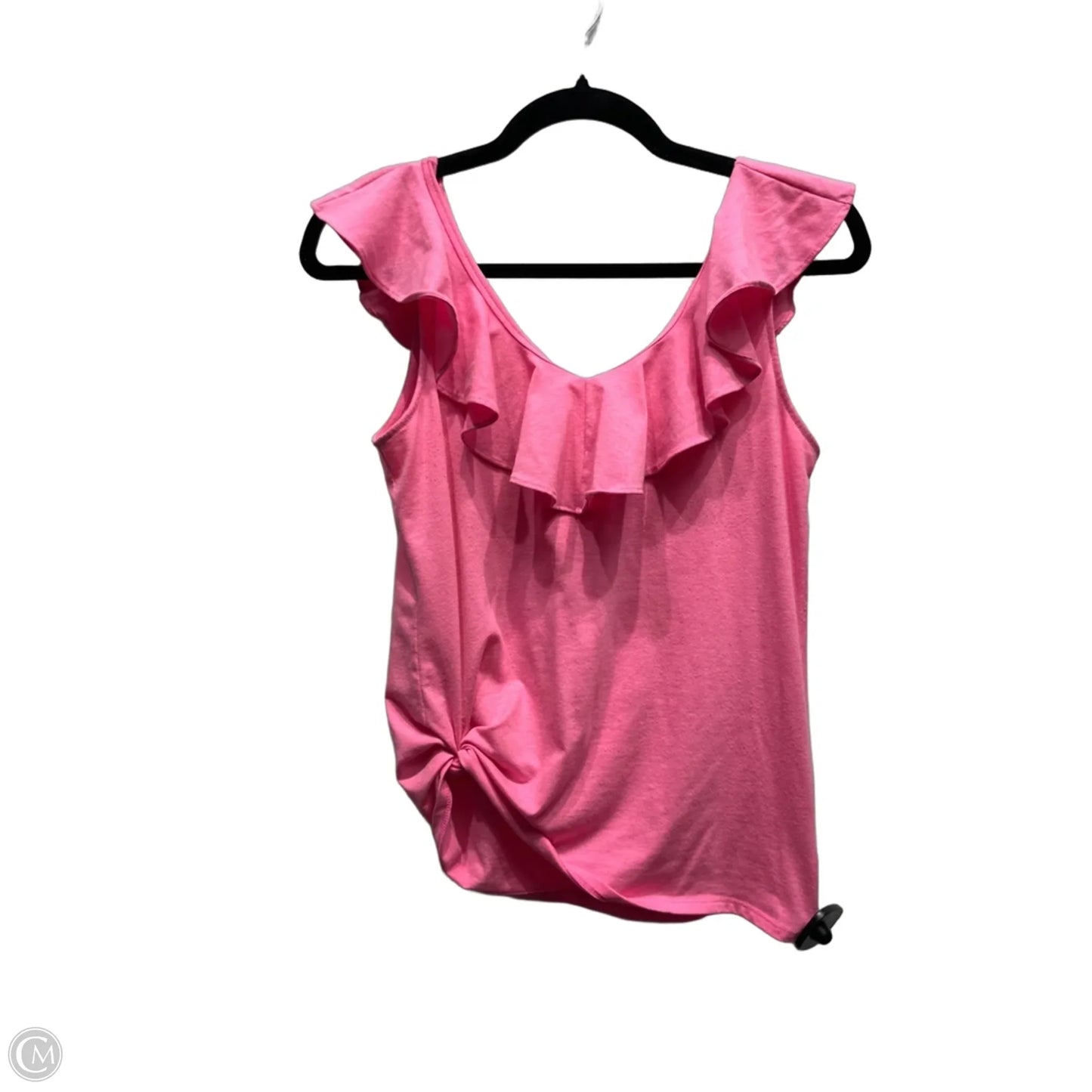 Top Short Sleeve Designer By Lilly Pulitzer In Pink, Size: Xs