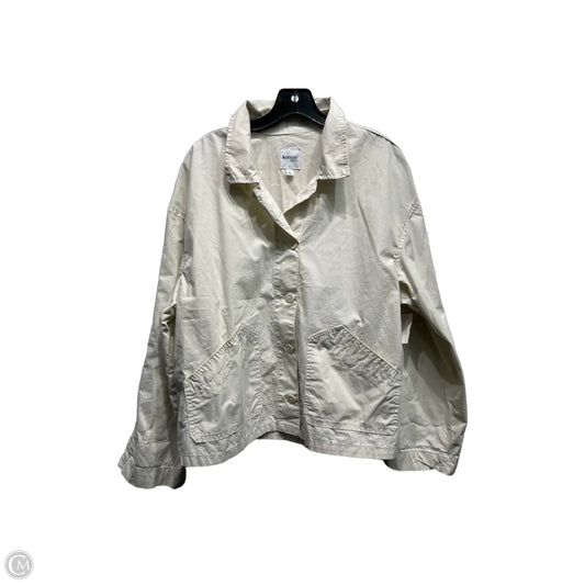 Top Long Sleeve By Kensie In Cream, Size: L