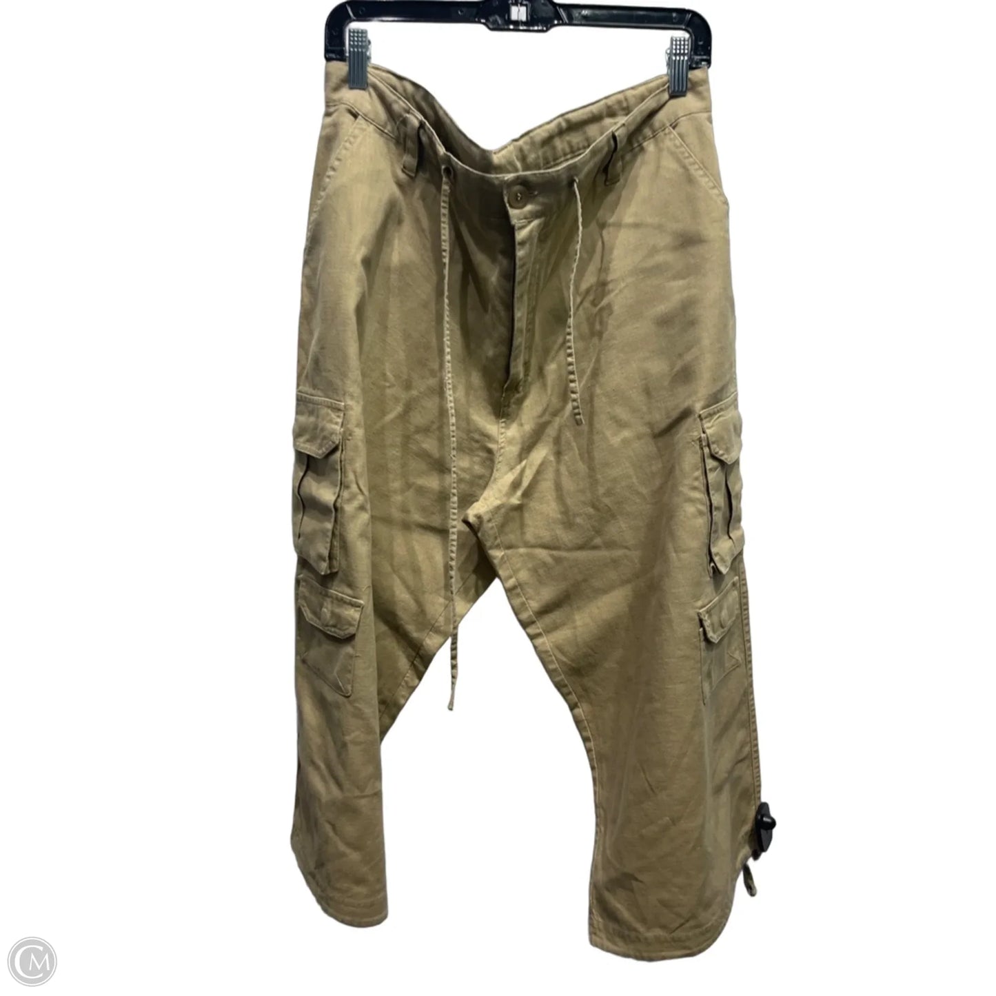 Capris By cotton connection  In Tan, Size: Xl