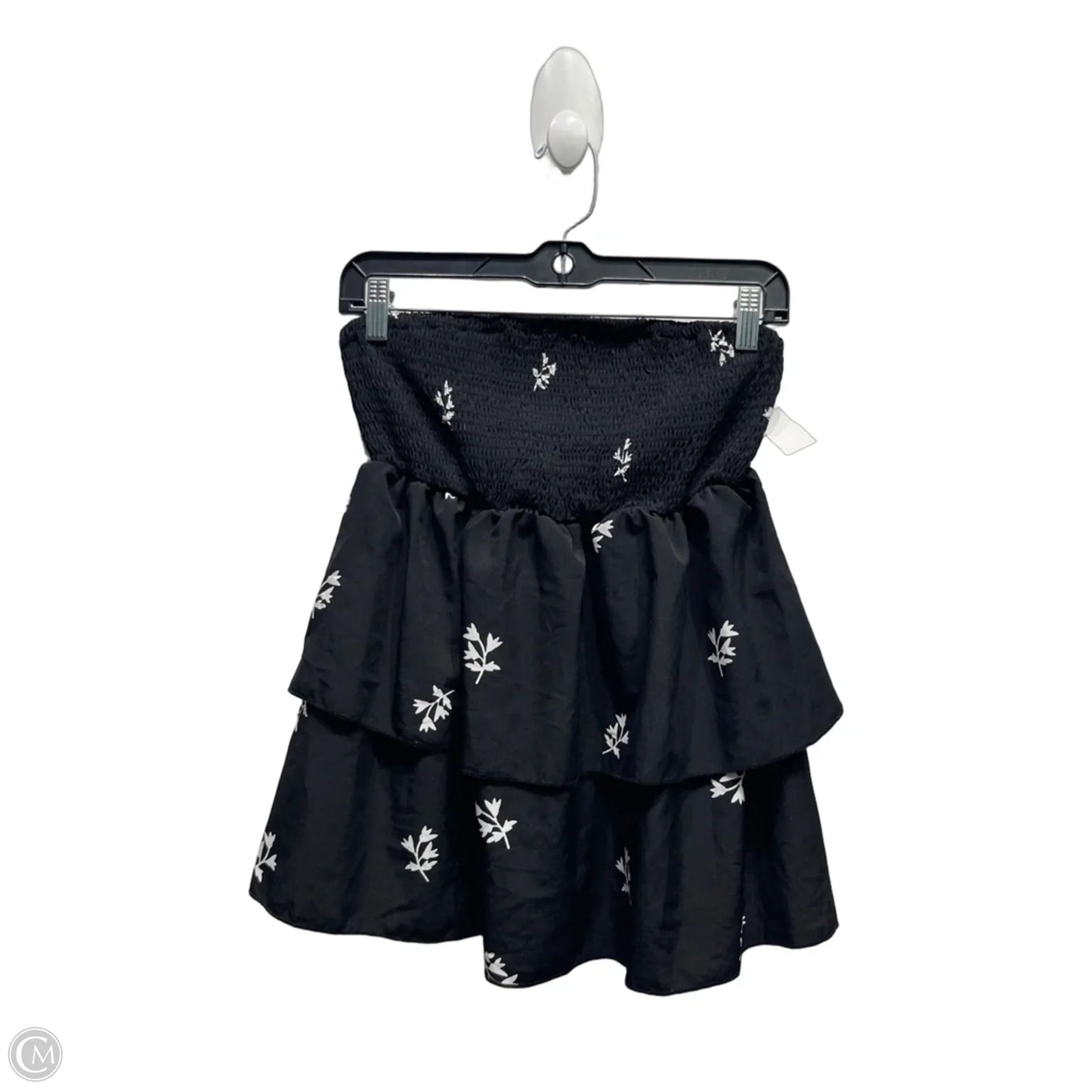 Top Sleeveless By Shein In Black & White, Size: M