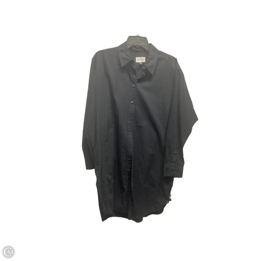 Dress Casual Midi By Universal Thread In Black, Size: M
