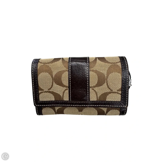Wallet Designer By Coach, Size: Small