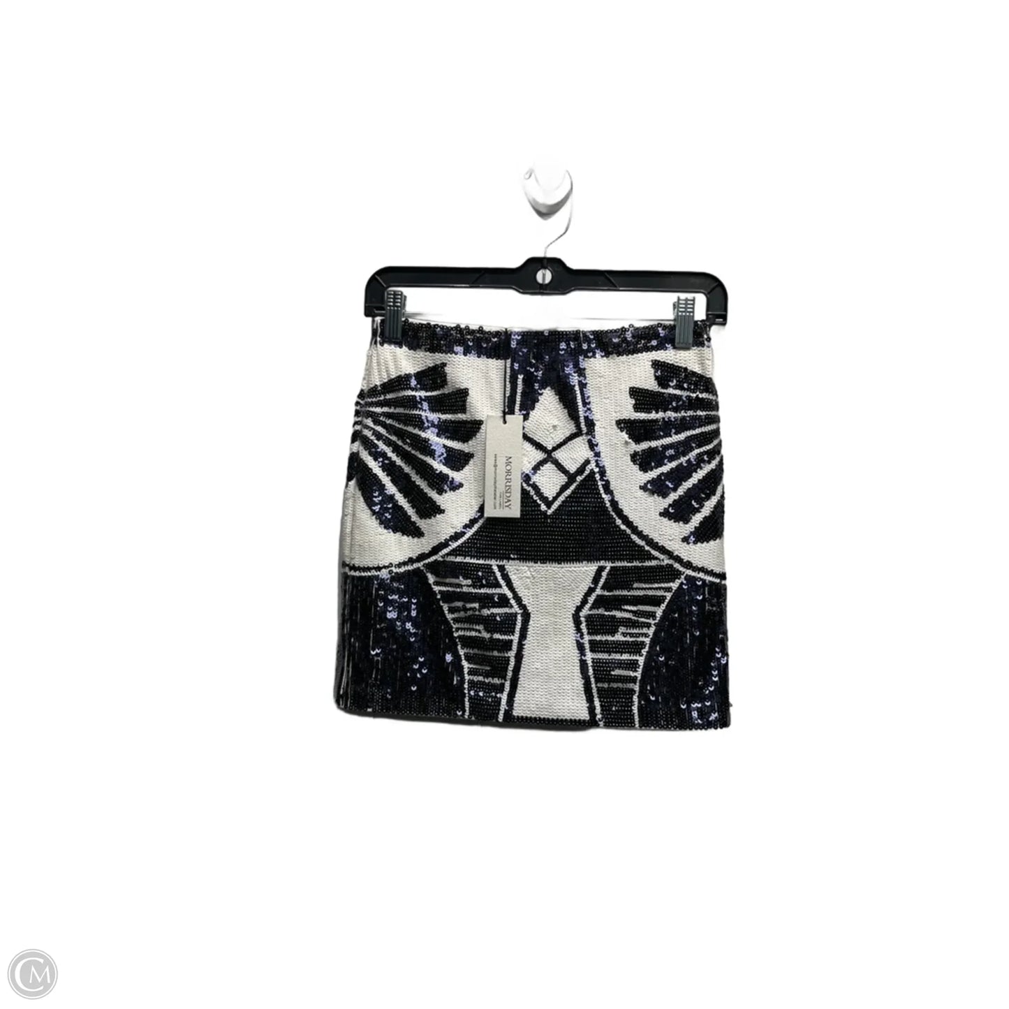 Skirt Mini & Short By MORRISDAY In Black & White, Size: 6