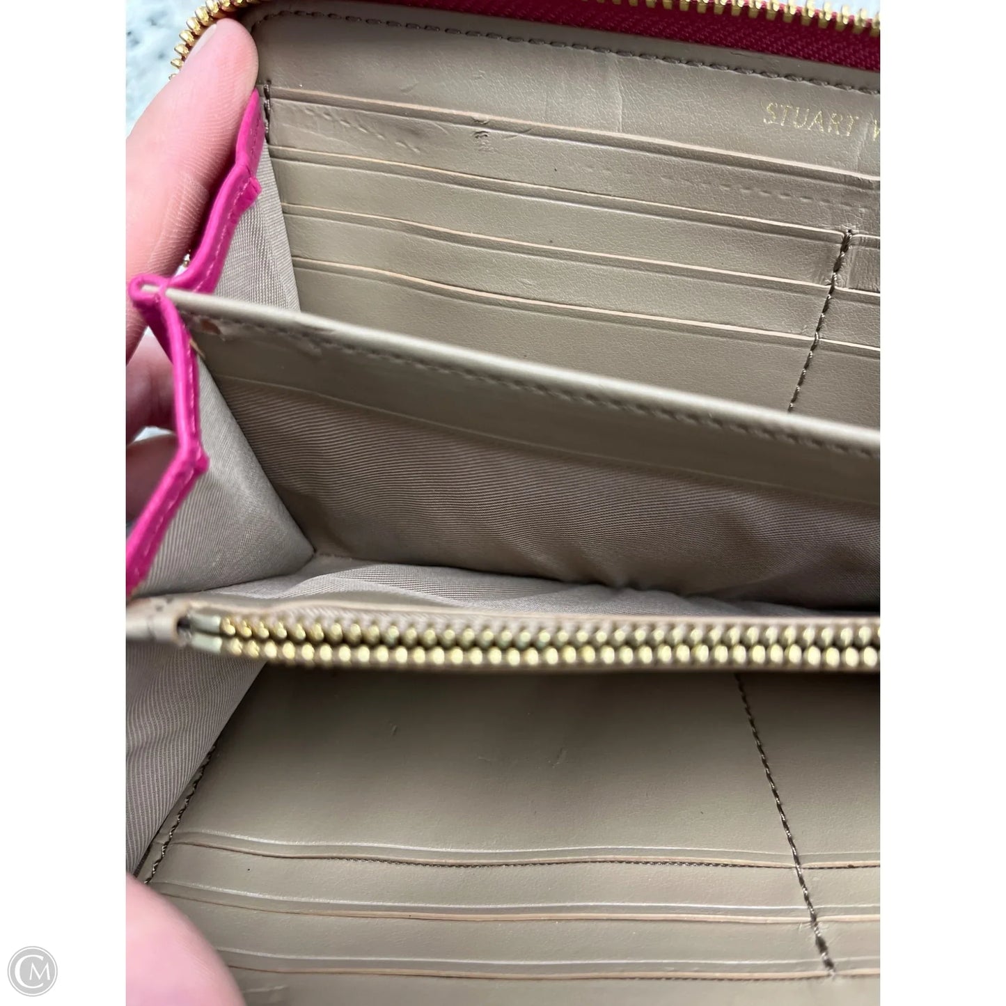 Wallet Designer By Stuart Weitzman, Size: Medium