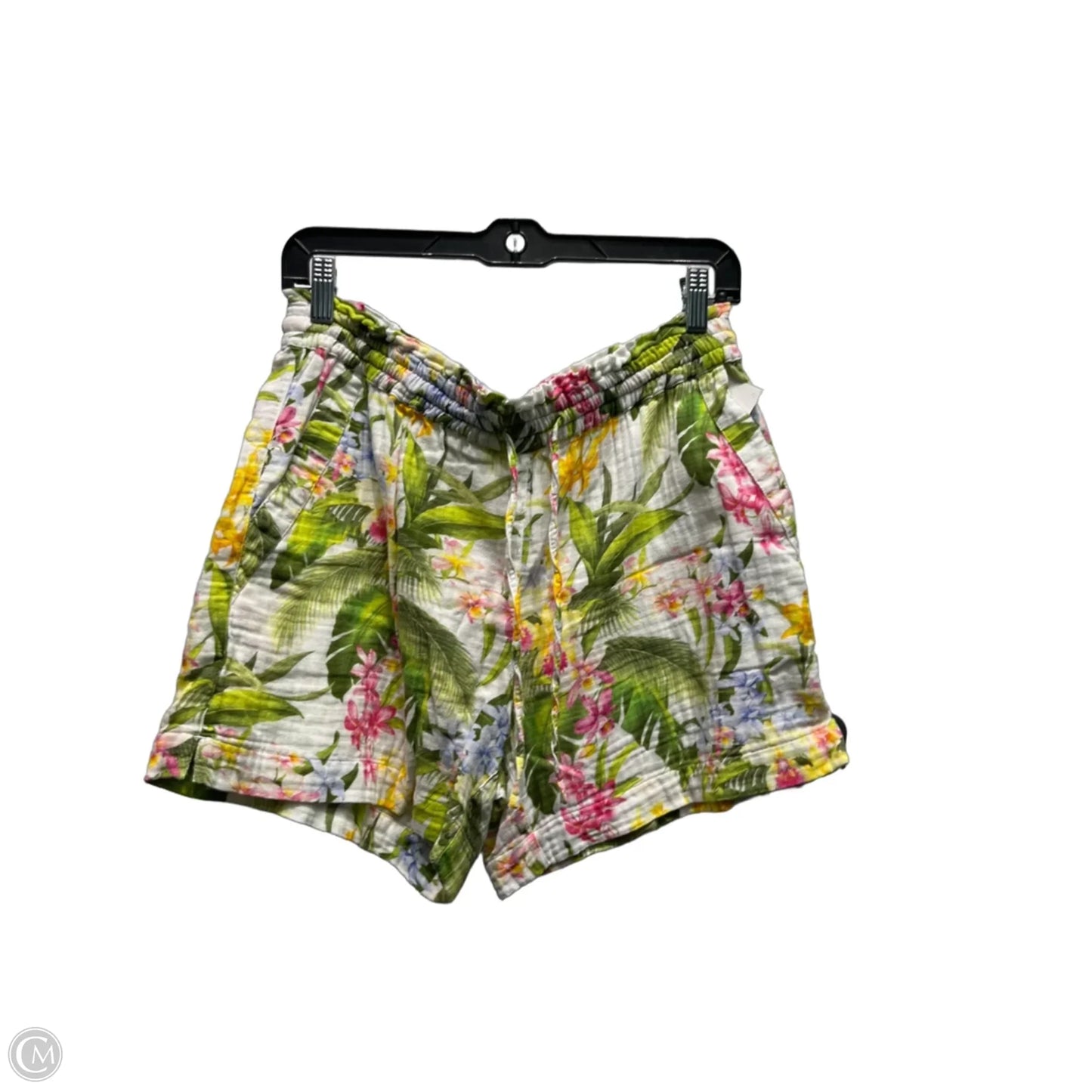 Shorts By Tommy Bahama In Green & Pink, Size: S