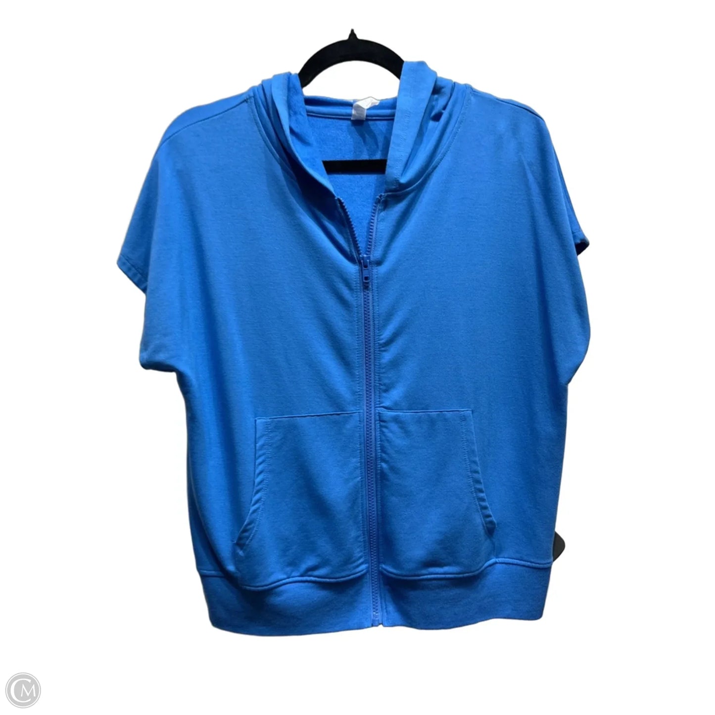 Top Short Sleeve By Threads 4 Thought In Blue, Size: L