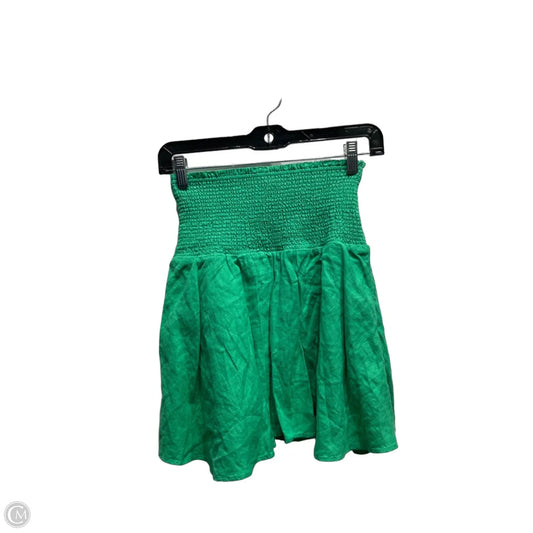 Skirt Mini & Short By J. Crew In Green, Size: Xxs