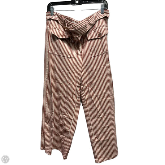 Pants Other By Loft In Cream & Red, Size: 14