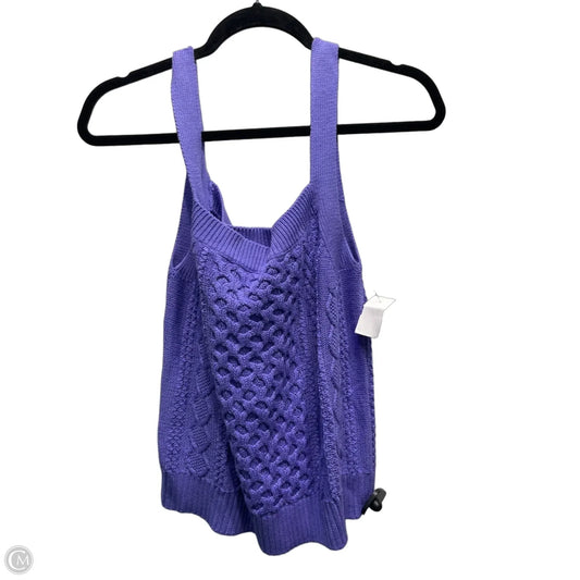 Top Sleeveless Designer By Lilly Pulitzer In Purple, Size: L
