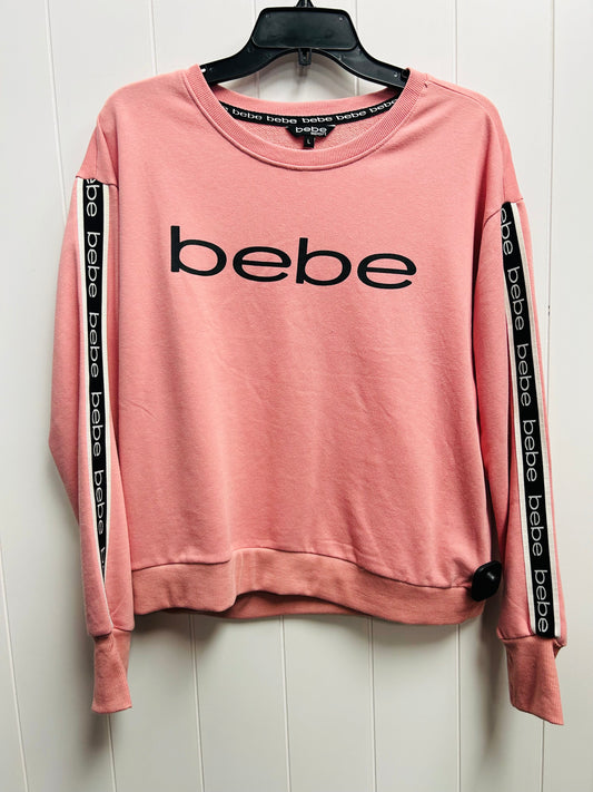 Sweatshirt Crewneck By Bebe  Size: L