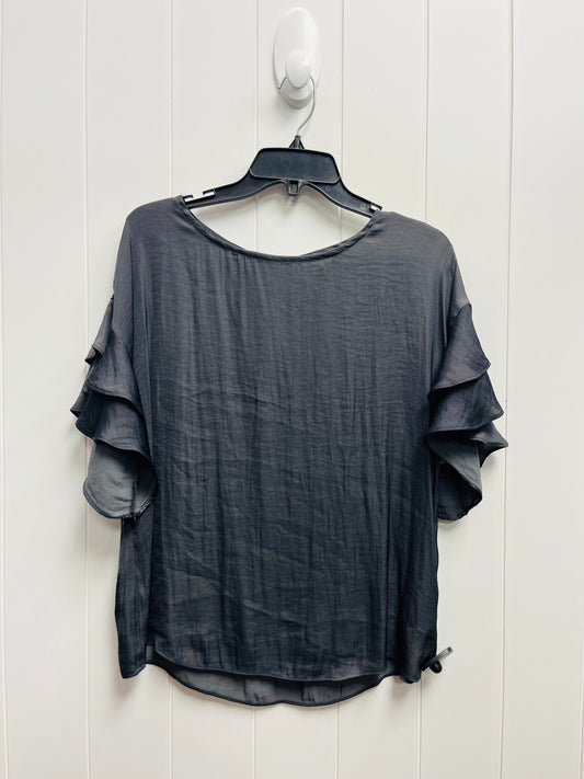 Grey Top Short Sleeve Naked Zebra, Size M