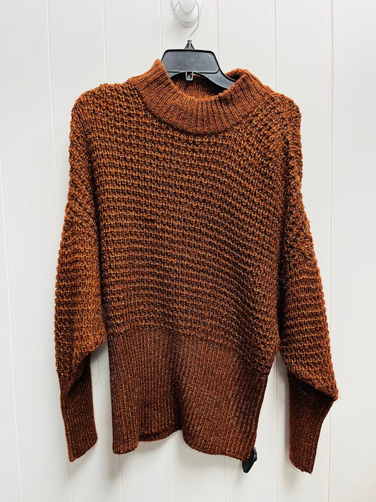 Sweater By Express In Orange, Size: Onesize