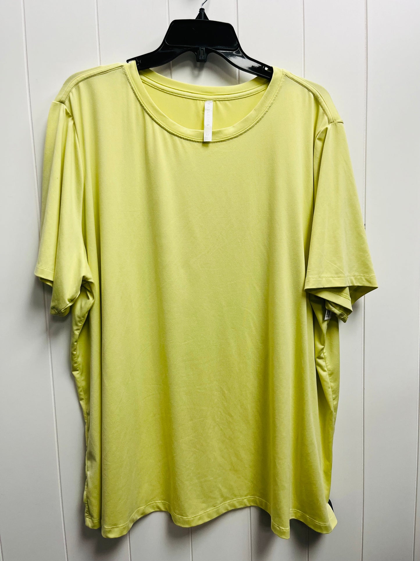 Athletic Top Short Sleeve By Fabletics  Size: 3x