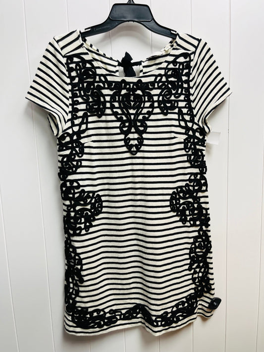 Black & White Dress Casual Short Anthropologie, Size M