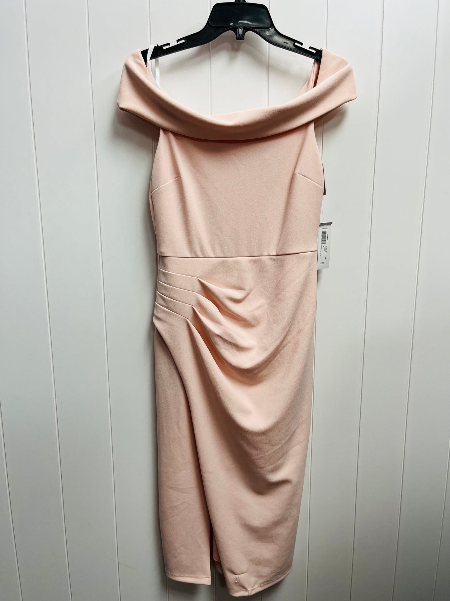 Pink Dress Party Midi PREMIRE AMOUR, Size S