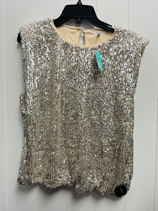 Gold Top Short Sleeve Maurices, Size M