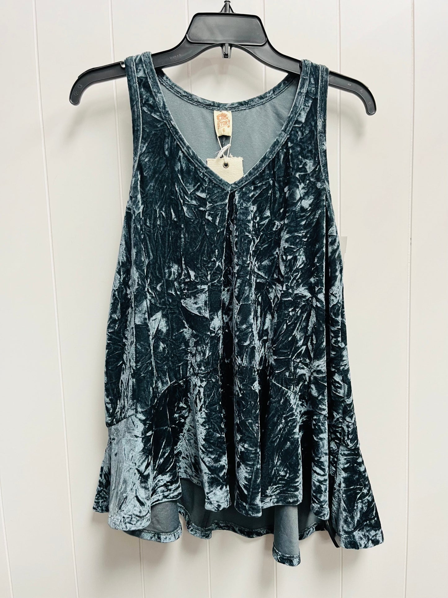 Top Sleeveless By Anthropologie In Blue, Size: S