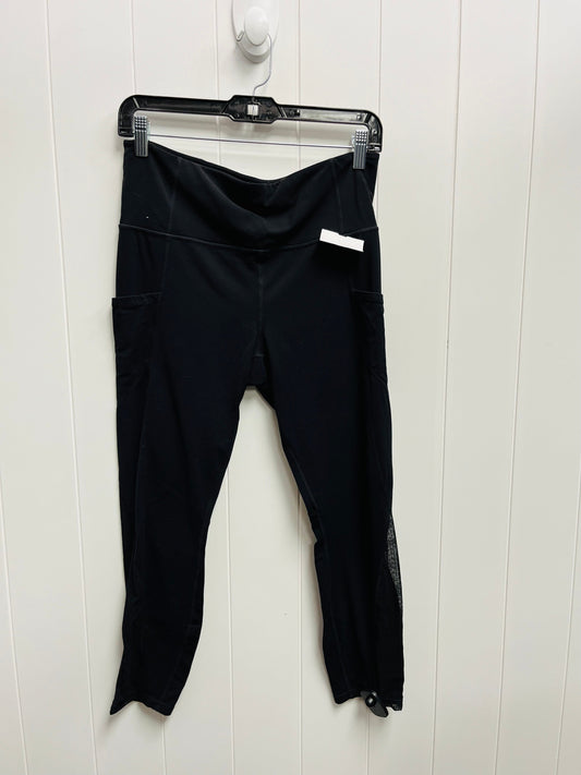 Athletic Capris By Athleta In Black, Size: L