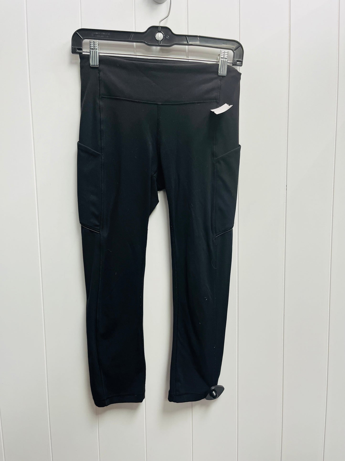 Athletic Capris By Lululemon In Black, Size: 4