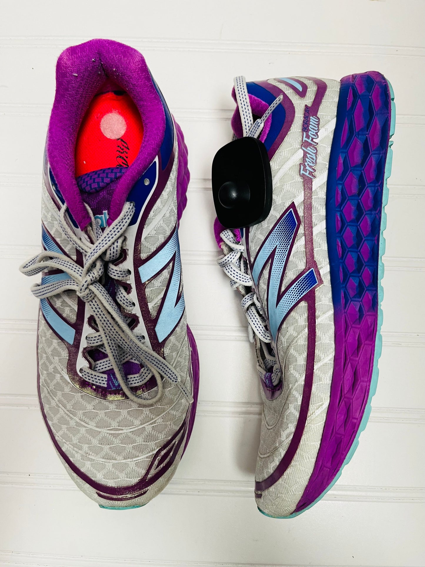 Shoes Athletic By New Balance In Purple & White, Size: 7