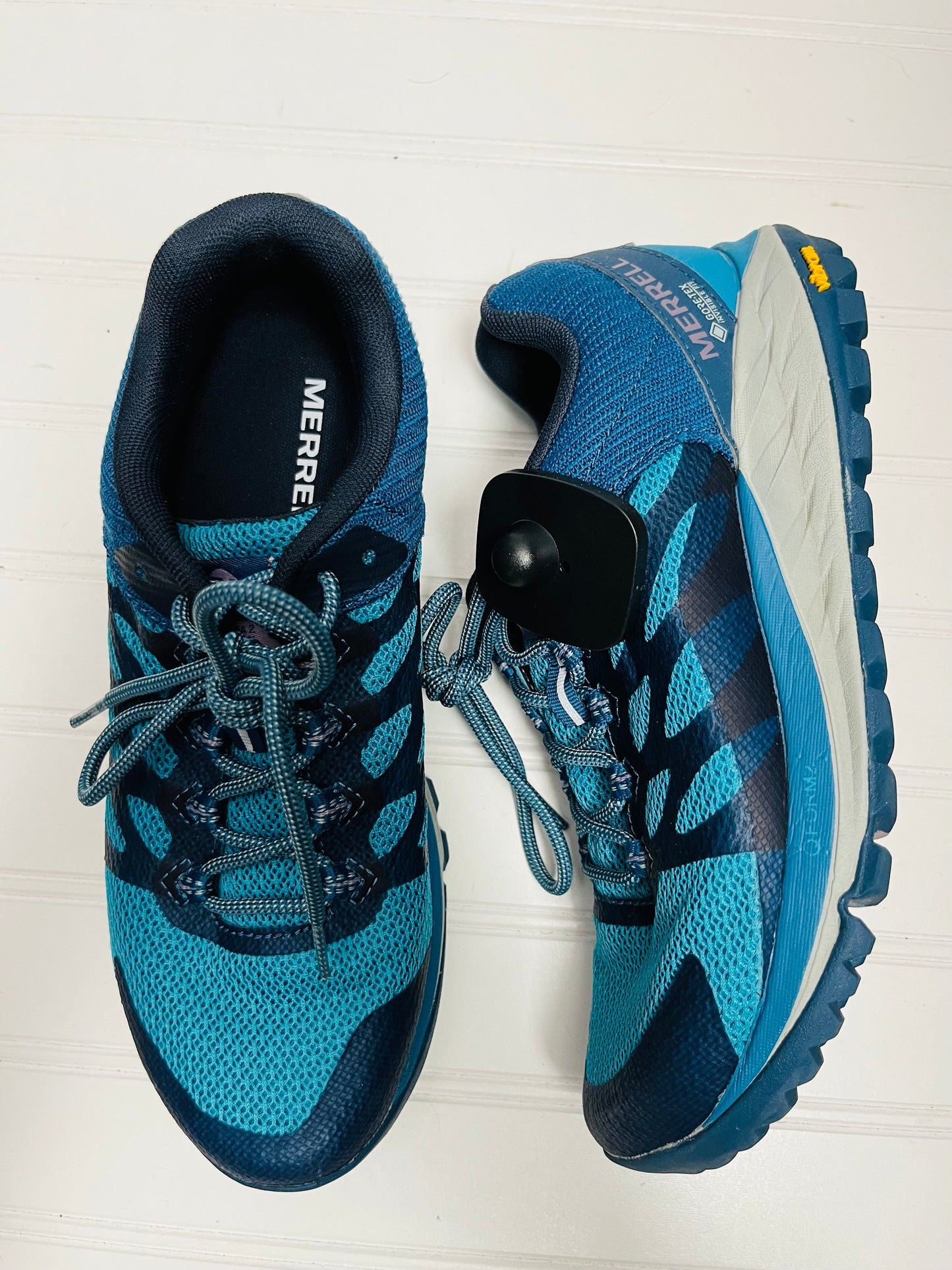 Shoes Athletic By Merrell In Teal, Size: 7