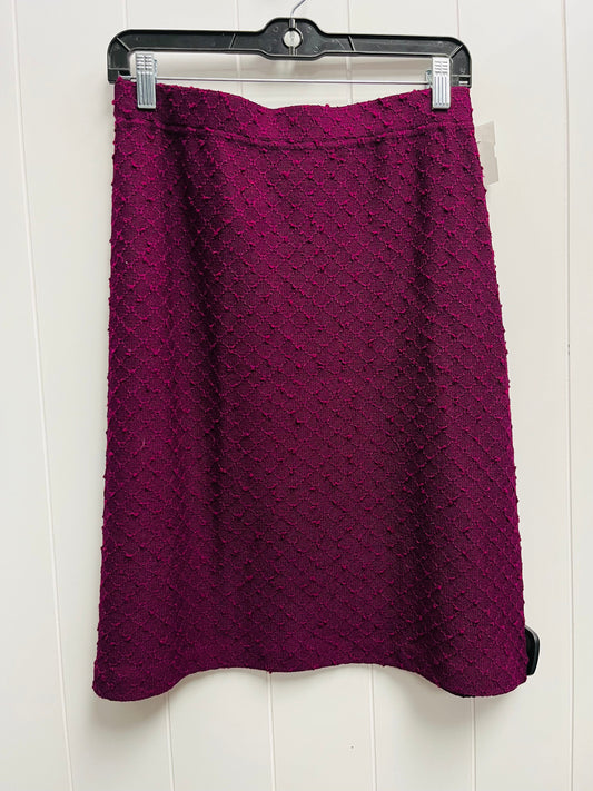 Skirt Luxury Designer By St John Collection In Purple, Size: S