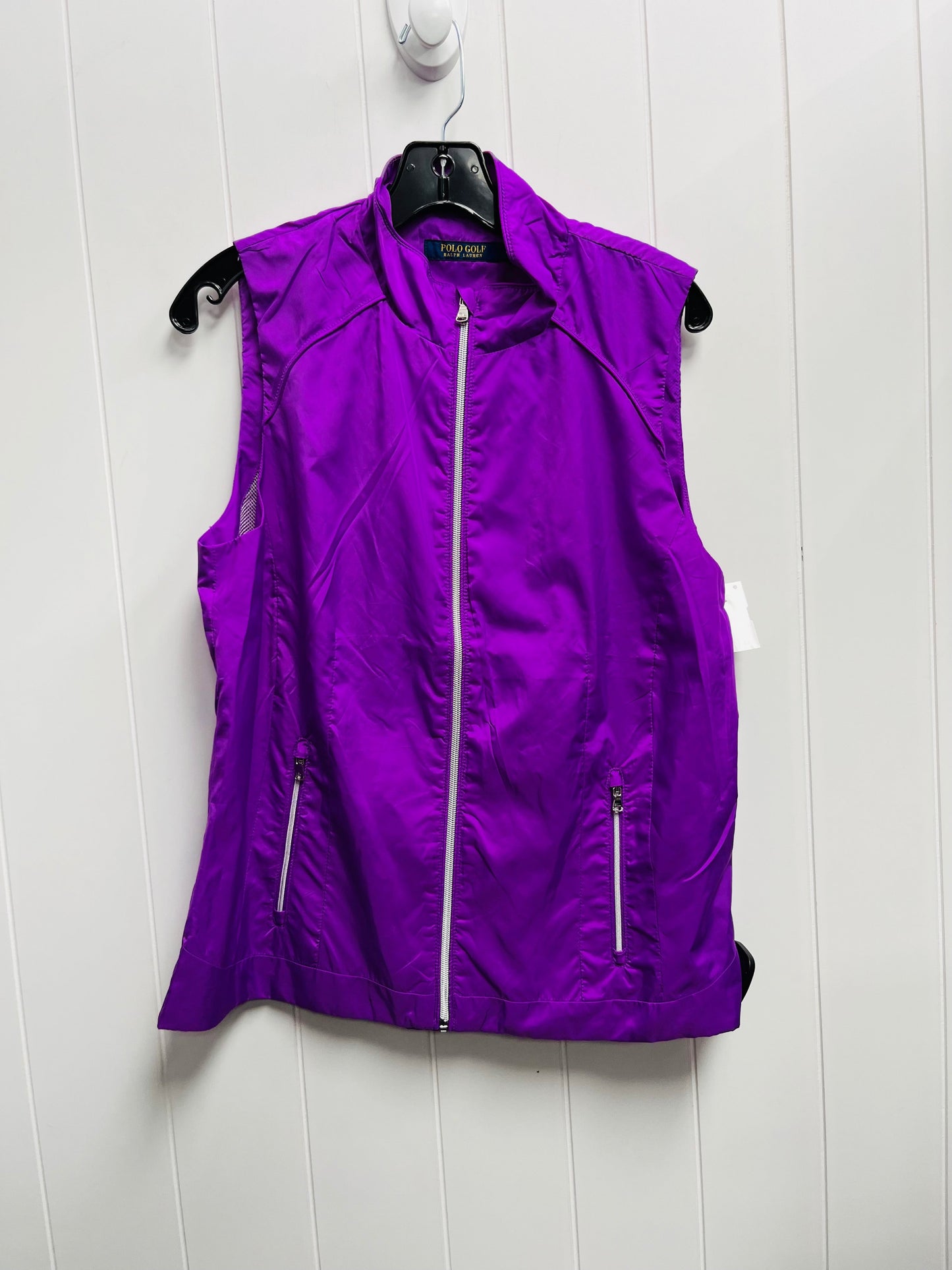 Vest Other By Polo Ralph Lauren In Purple, Size: L