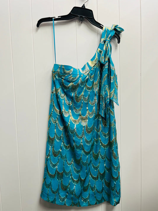 Dress Party Short By Trina Turk In Teal, Size: S