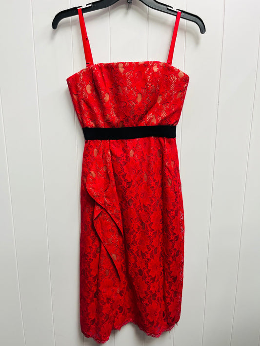 Dress Party Short By Bcbgmaxazria In Red, Size: Xs