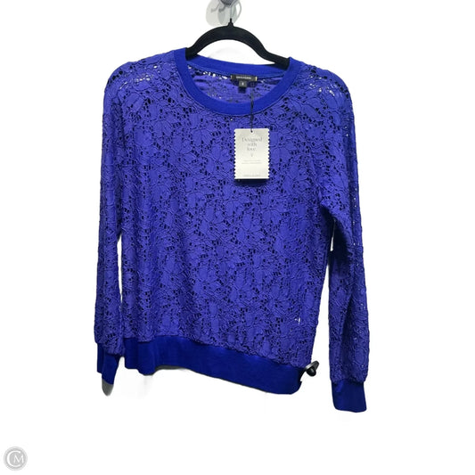 Top Long Sleeve By Stella And Dot In Blue, Size: S