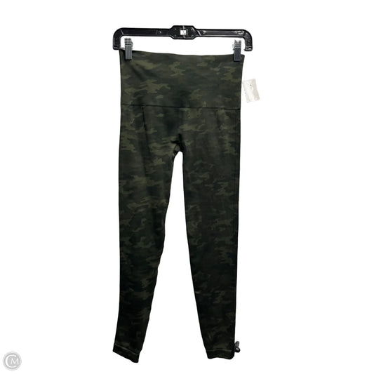 Pants Leggings By Spanx In Green, Size: M