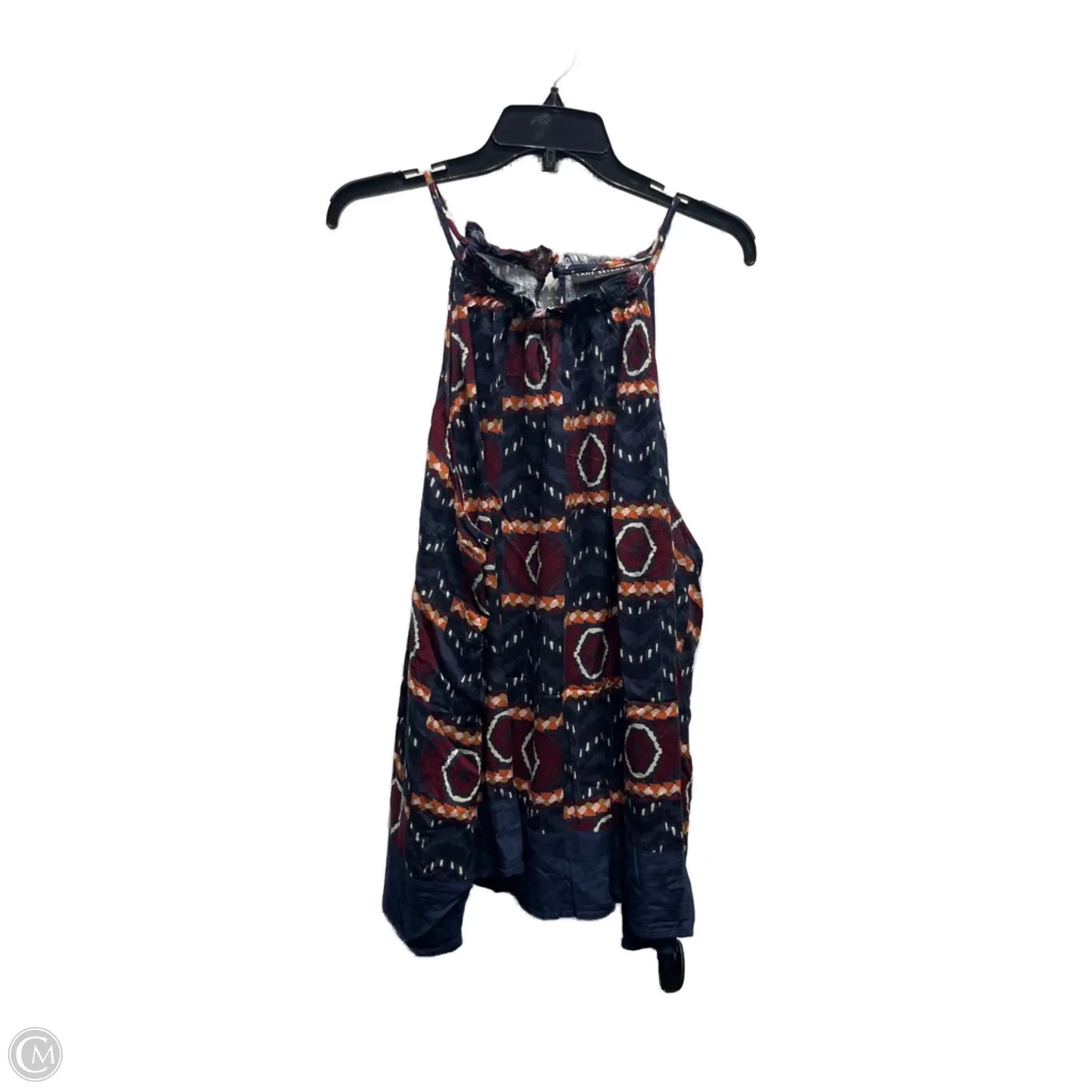 Top Sleeveless By Lane Bryant In Blue & Red, Size: 2x