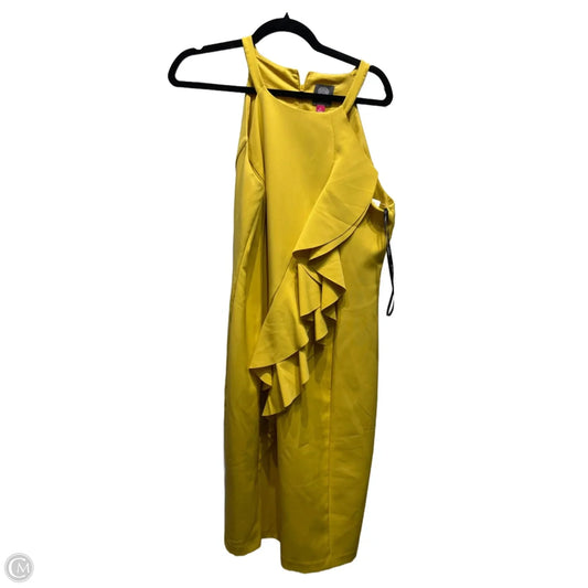 Dress Work By Vince Camuto In Yellow, Size: L