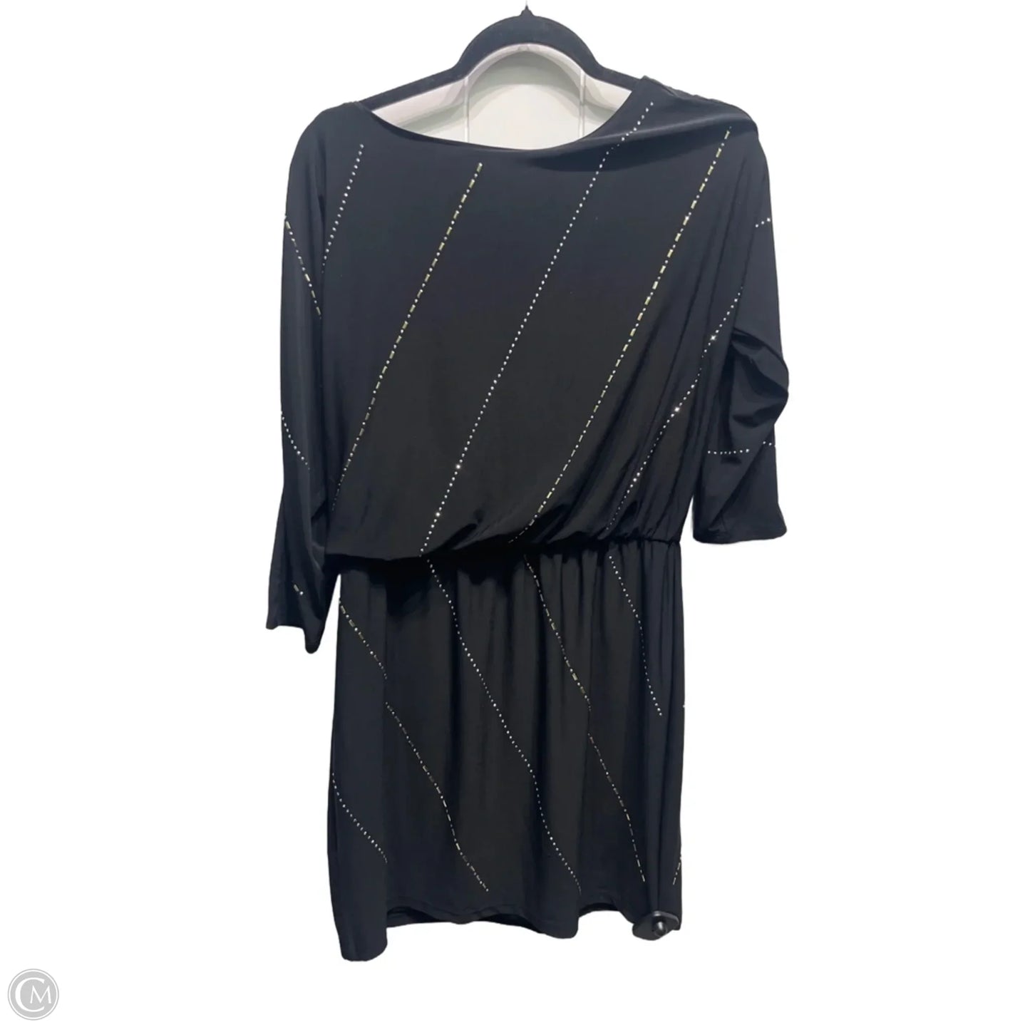 Dress Party Short By White House Black Market In Black & Silver, Size: S