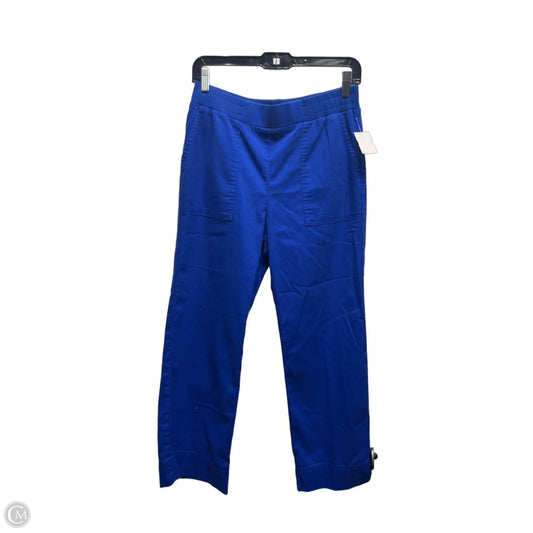 Pants Cropped By Isaac Mizrahi Live Qvc In Blue, Size: 4