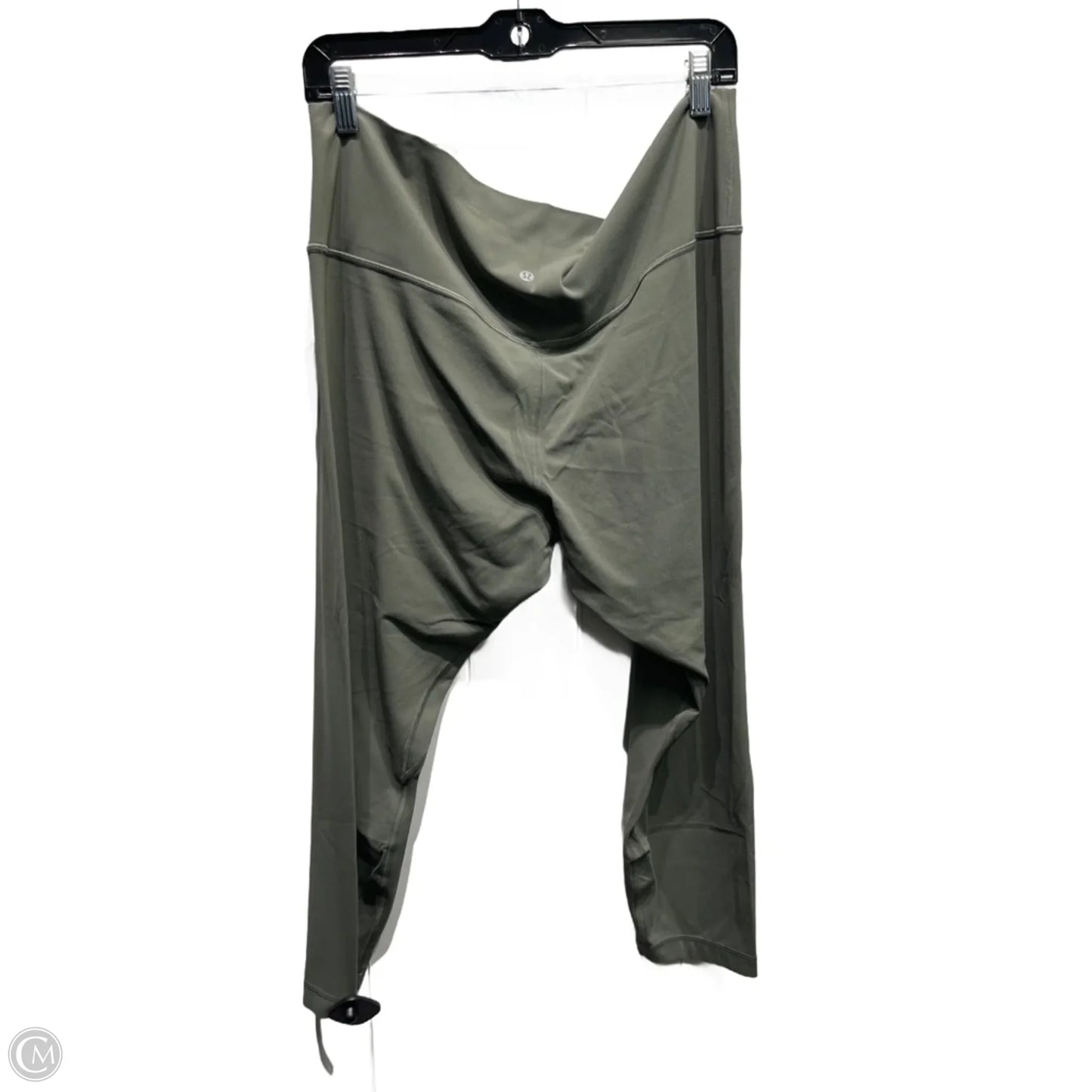 Athletic Leggings By Lululemon In Green, Size: 20