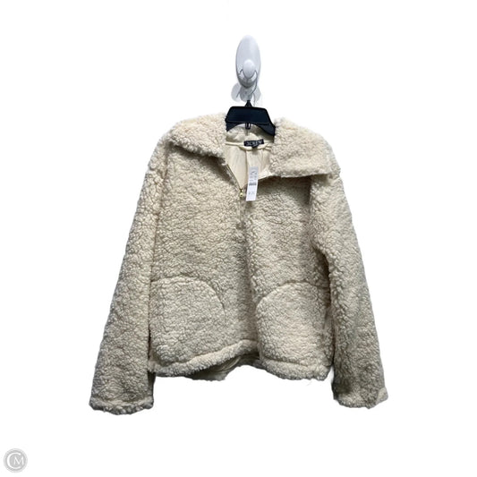 Jacket Fleece By J. Crew In Chartreuse, Size: L