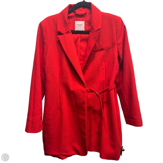 Blazer By Abercrombie And Fitch In Red, Size: Mp