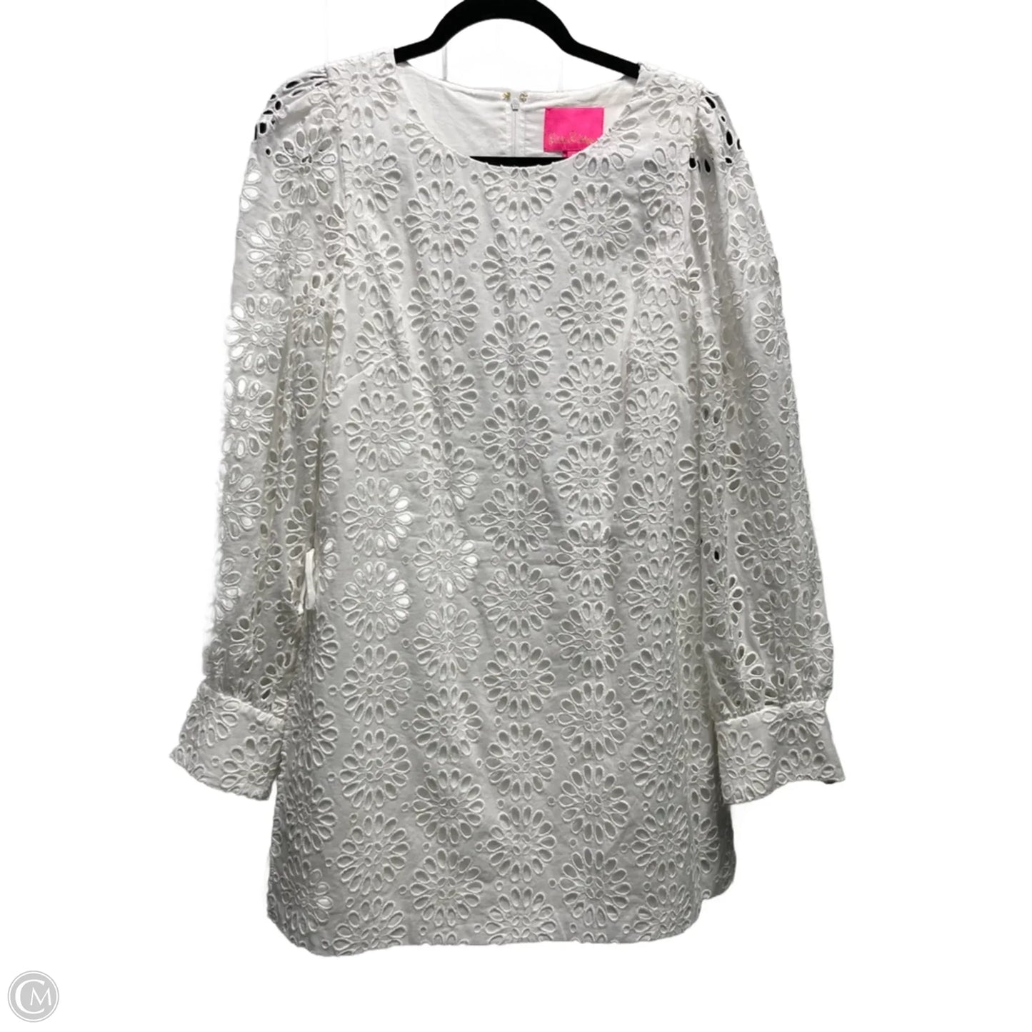 Dress Designer By Lilly Pulitzer In White, Size: 8