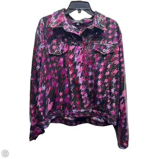 Jacket Other By Notations In Purple, Size: Xl