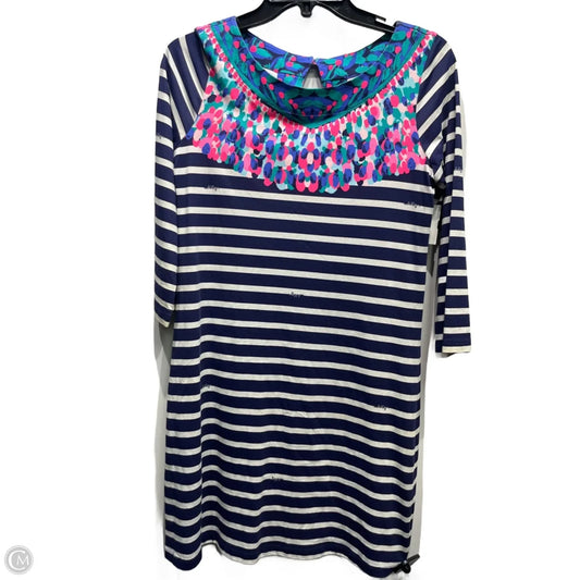 Dress Designer By Lilly Pulitzer In Blue & Green, Size: Xs