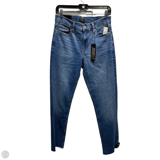 Jeans Straight By Banana Republic In Blue Denim, Size: 6