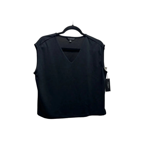 Top Short Sleeve By Liverpool In Black, Size: Xs