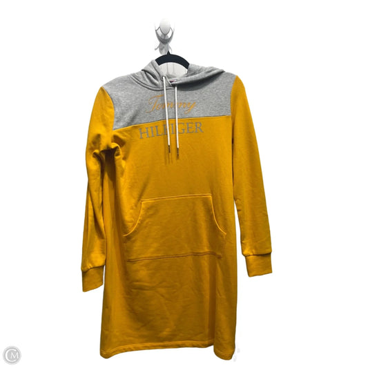 Dress Casual Short By Tommy Hilfiger In Grey & Yellow, Size: Xs