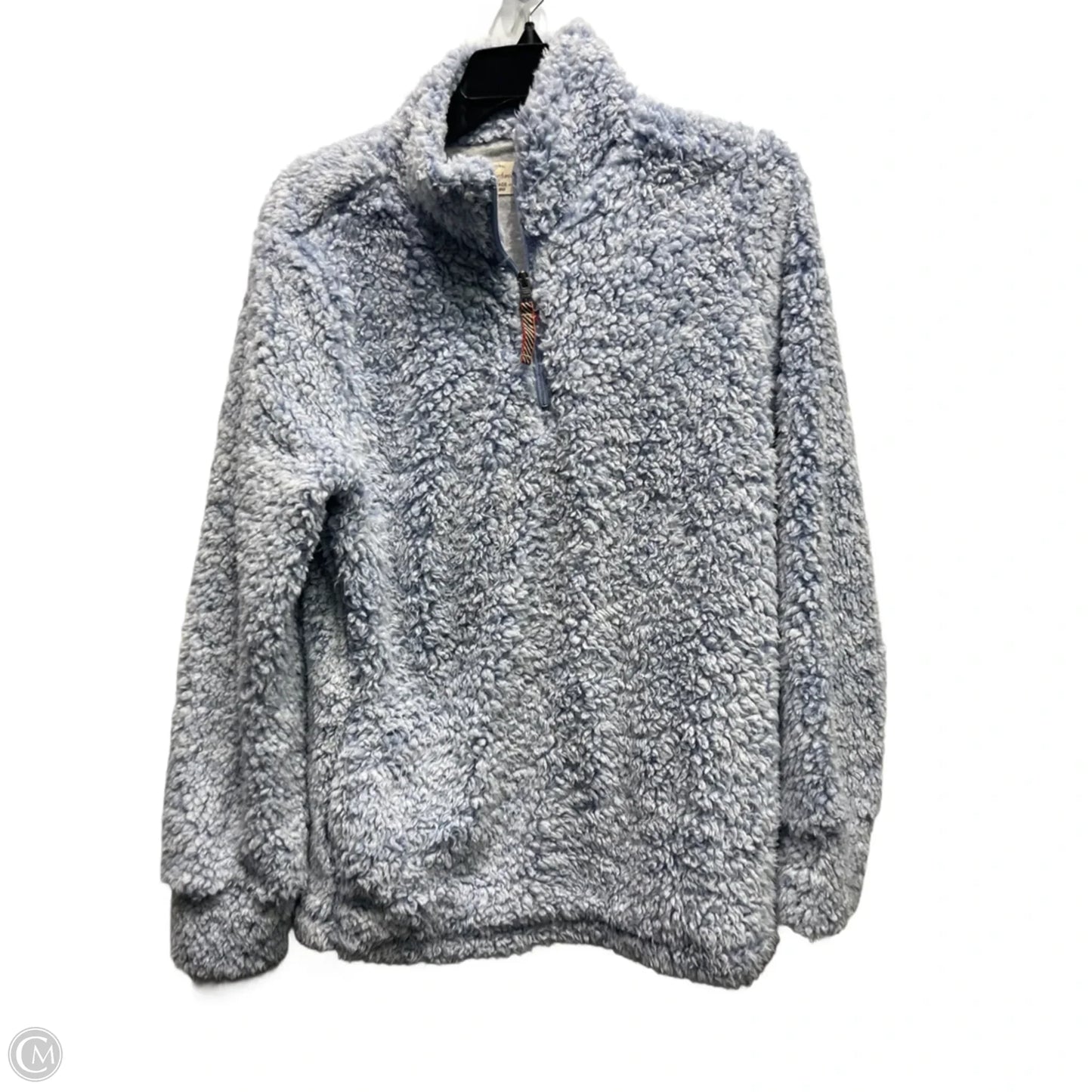 Sweatshirt Crewneck By Weatherproof In Blue, Size: M