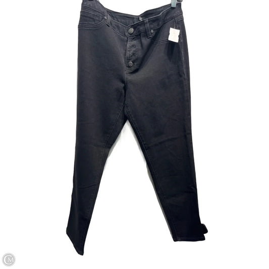 Jeans Skinny By 1822 Denim In Black Denim, Size: 14