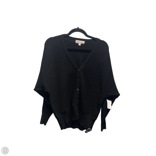 Sweater Cardigan By Philosophy In Black, Size: S