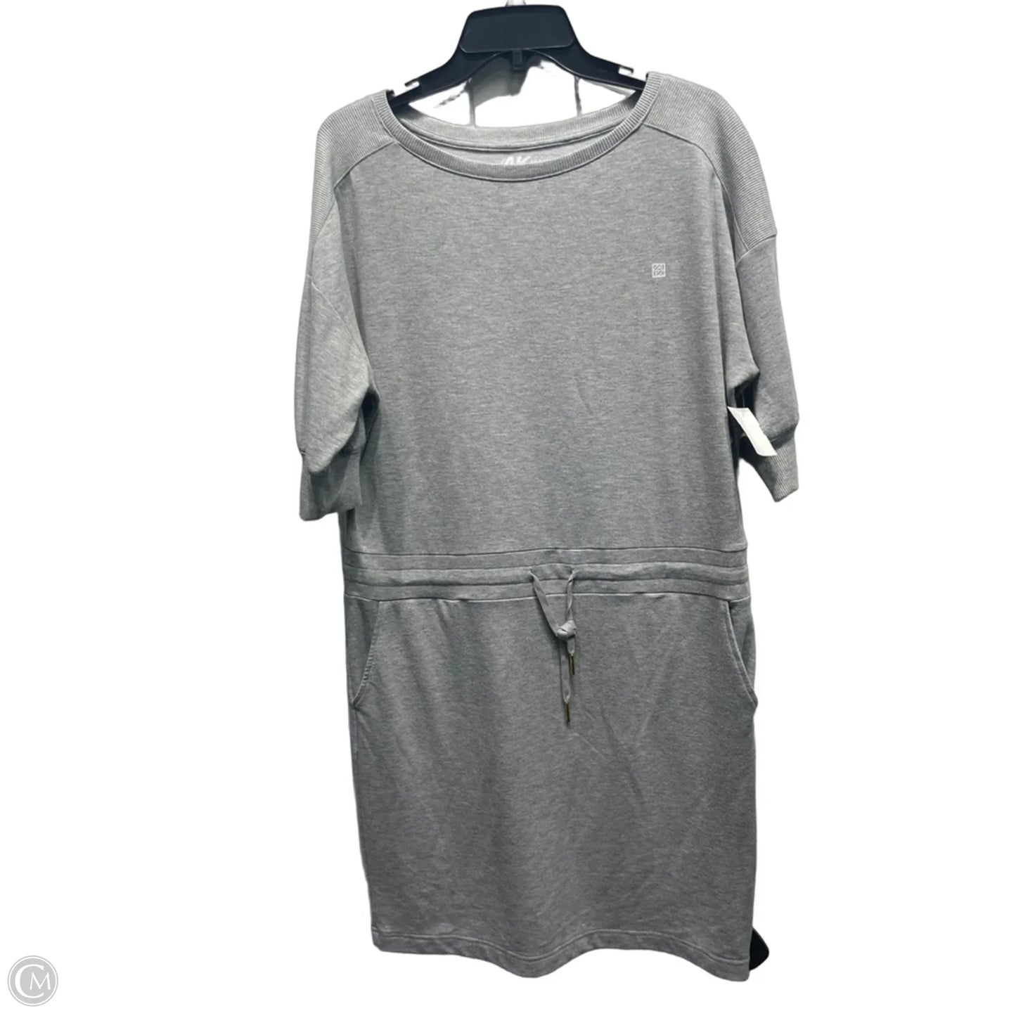 Dress Casual Short By Anne Klein In Grey, Size: M